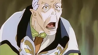 Demon succubus enslaved and sexually tortured by monstrous tentacles in hentai porn.