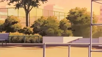 Blackmailing busty schoolgirls getting doggy-fucked in a bathroom. #Hentai