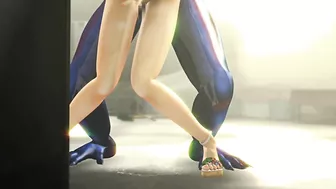 Hentai porn video - Busty blonde slut wife gets abducted by aliens and double-penetrated.