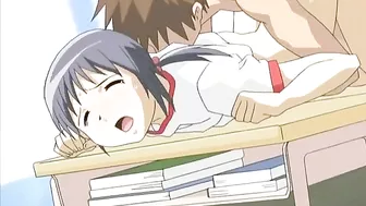 Hentai stud fucks girls invisibly with supernatural powers.