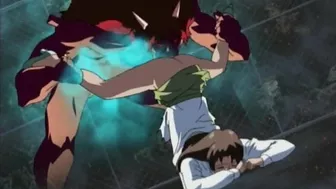 Hentai video - Incubus with a huge cock fucks a cop while a young girl masturbates. Hentai video - Incubus with a huge cock fucks a cop while a young girl masturbates.