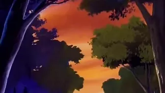 Magic witch enjoys public sex with a stranger in a train station bathroom. #Hentai