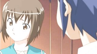 Busty hentai teen schoolgirl gets tentacled and fucked in a dark alley.