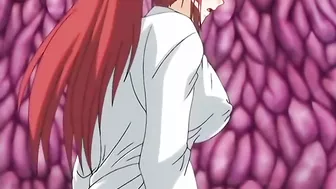 Inyouchuu 2 - A demonic tentacle monster ravages a magical schoolgirl in this intense hentai scene.