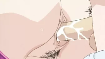 Hentai news - Tied-up woman with sopping wet pussy from vibration.