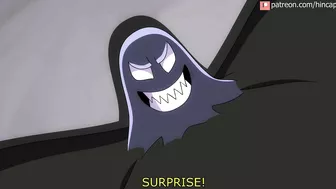 Venom licks Gwen's ass and devours her in a hentai fantasy.