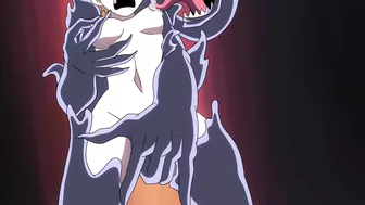 Venom licks Gwen's ass and devours her in a hentai fantasy.