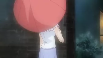 Horny hentai teacher fucks her student with a strap-on dildo.