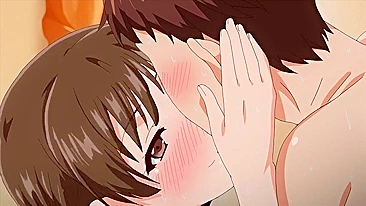 Hentai sex video - Busty schoolgirl gets creampied in the school bathroom.