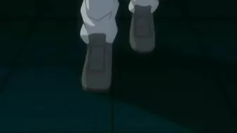 Busty hentai schoolgirl gets DP'd by tentacle worm.