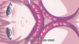 Petite hentai magical girl loses virginity in cute pigtails.