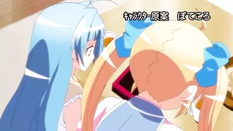 Petite hentai magical girl loses virginity in cute pigtails.