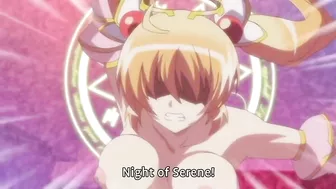 Petite hentai magical girl loses virginity in cute pigtails.