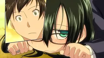 Hentai anime teen gets deep fucked in the woods and filled with cum.