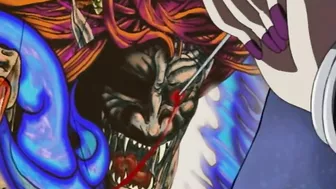 Hentai babe with big tits gets ravaged by tentacles and monsters in a wild XXX scene.