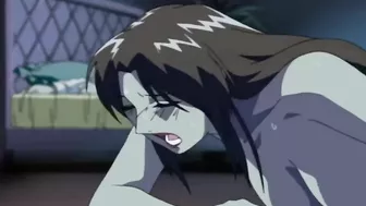 Hentai babe with big tits gets ravaged by tentacles and monsters in a wild XXX scene.