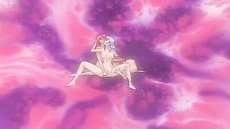 Sex-crazed hentai schoolgirls engage in a steamy lesbian threesome.