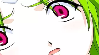 Futa babe dominates her sex slave with rough pussy and mouth action. #Hentai