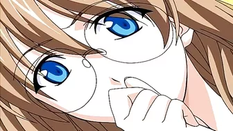 Futa babe dominates her sex slave with rough pussy and mouth action. #Hentai