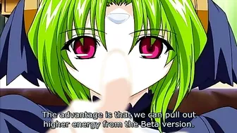 Futa babe dominates her sex slave with rough pussy and mouth action. #Hentai