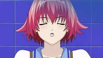 Hentai Peeping Tom transfers his consciousness into a male character to sexually gratify himself with schoolgirl anime.