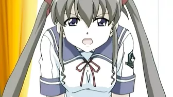 Naughty schoolgirl gets fucked by her bro in a park. #Hentai