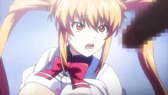 Horny schoolgirl masturbating in public gets gangbanged by dirty dudes. #Hentai