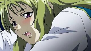 Kinky guy binds and ravishes two horny schoolgirls in a wild sex scene. #Hentai #BDSM