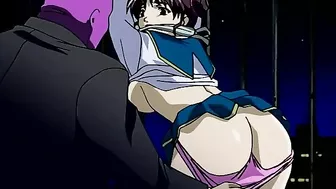 Kinky guy binds and ravishes two horny schoolgirls in a wild sex scene. #Hentai #BDSM