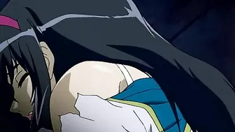 Kinky guy binds and ravishes two horny schoolgirls in a wild sex scene. #Hentai #BDSM