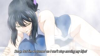 I'll be your slave, a slut with big boobs in a swimsuit, ready for immediate dick insertion. #Hentai