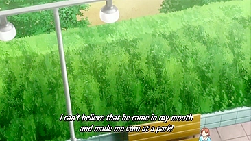 I'll be your slave, a slut with big boobs in a swimsuit, ready for immediate dick insertion. #Hentai