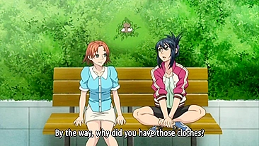 I'll be your slave, a slut with big boobs in a swimsuit, ready for immediate dick insertion. #Hentai