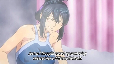 I'll be your slave, a slut with big boobs in a swimsuit, ready for immediate dick insertion. #Hentai