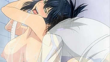 I'll be your slave, a slut with big boobs in a swimsuit, ready for immediate dick insertion. #Hentai