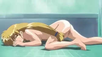 Horny hentai girl fingers her wet pussy in a steamy shower. Horny hentai girl fingers her wet pussy in a steamy shower.