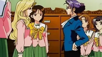 Hentai video featuring an ugly man giving a schoolgirl painful anal sex and rough intercourse.