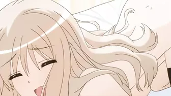 Hentai anime featuring petite schoolgirls with small tits having erotic lesbian sex.