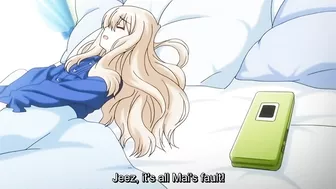 Hentai anime featuring petite schoolgirls with small tits having erotic lesbian sex.