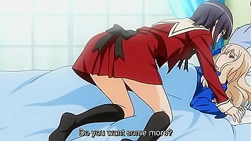 Anime Porn Lesbian Cum - Lesbian tentacle experience featuring horny hentai schoolgirls that CUM |  AREA51.PORN