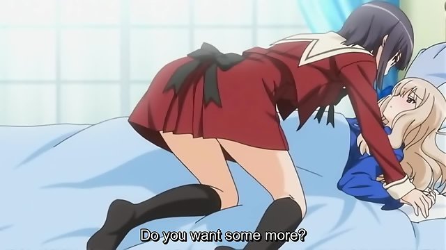 Anime Lesbian Sex School - Hentai anime featuring petite schoolgirls with small tits having erotic lesbian  sex. | AREA51.PORN