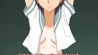 Hentai anime scene with schoolgirls being gangbanged by guards and tentacles. Hentai anime scene with schoolgirls being gangbanged by guards and tentacles.