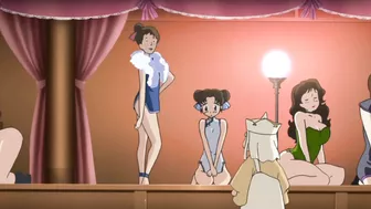 Robot girl with giant vibrating dick doubles down on hot hentai action.