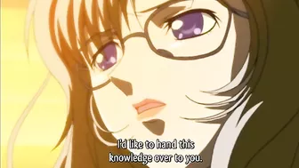 A tied-up schoolgirl is sexually ravaged by a monstrous creature in an intense hentai scene.