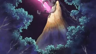 A cute young woman with a small body is bound and penetrated by multiple tentacle appendages in every orifice.