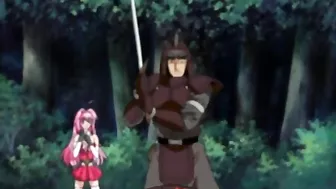 A cute young woman with a small body is bound and penetrated by multiple tentacle appendages in every orifice.