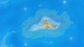 A cute young woman with a small body is bound and penetrated by multiple tentacle appendages in every orifice.