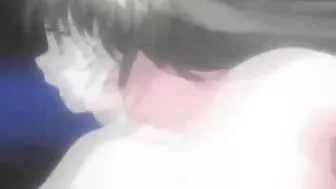 Teen hentai schoolgirl gets chased and fucked outside.