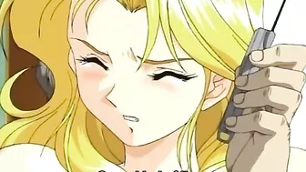 A horny schoolgirl is taken advantage of by a pervert and her friend watches in horror on a hentai website.