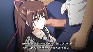 Hentai video - Busty teens in a dystopian world are sexually assaulted by monstrous men.